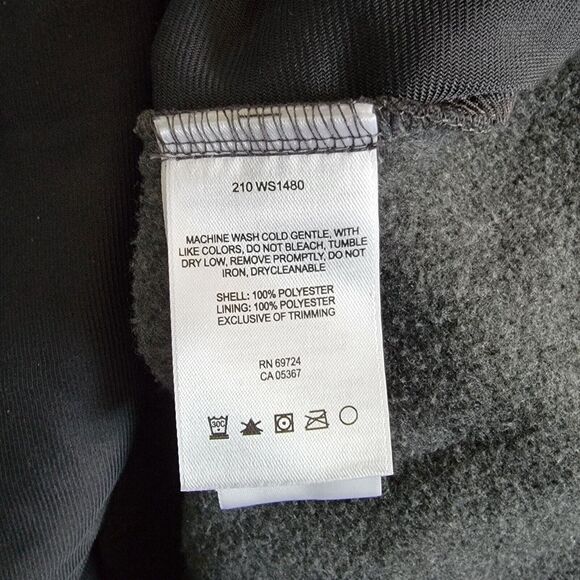 Columbia Mens Vest Full Zip Sleeveless Fleece Collared Pocket XXL Gray Poly - Picture 7 of 7